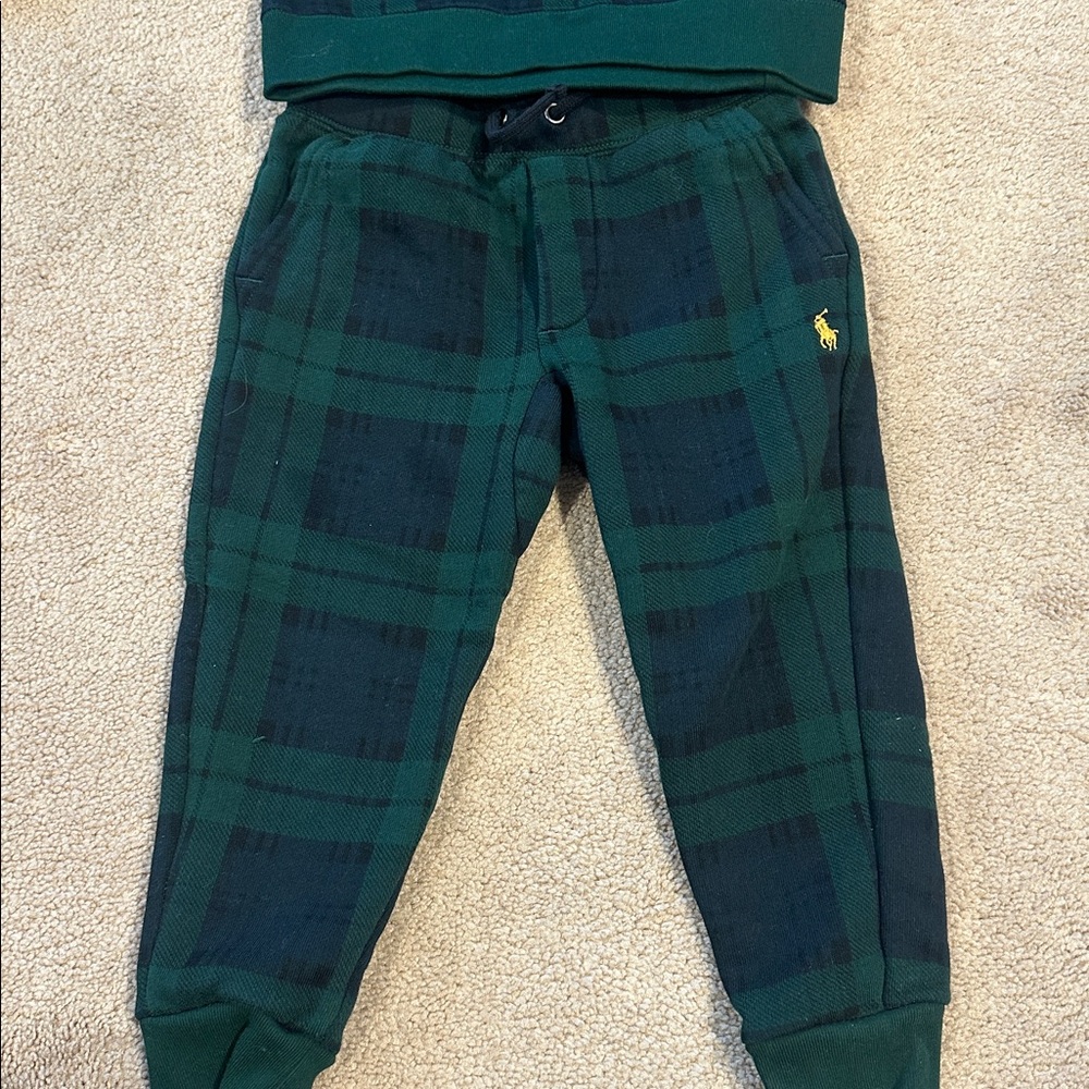 Polo by Ralph Lauren Dark Green Plaid Jacket - Picture 5 of 8